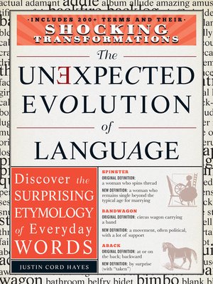cover image of The Unexpected Evolution of Language